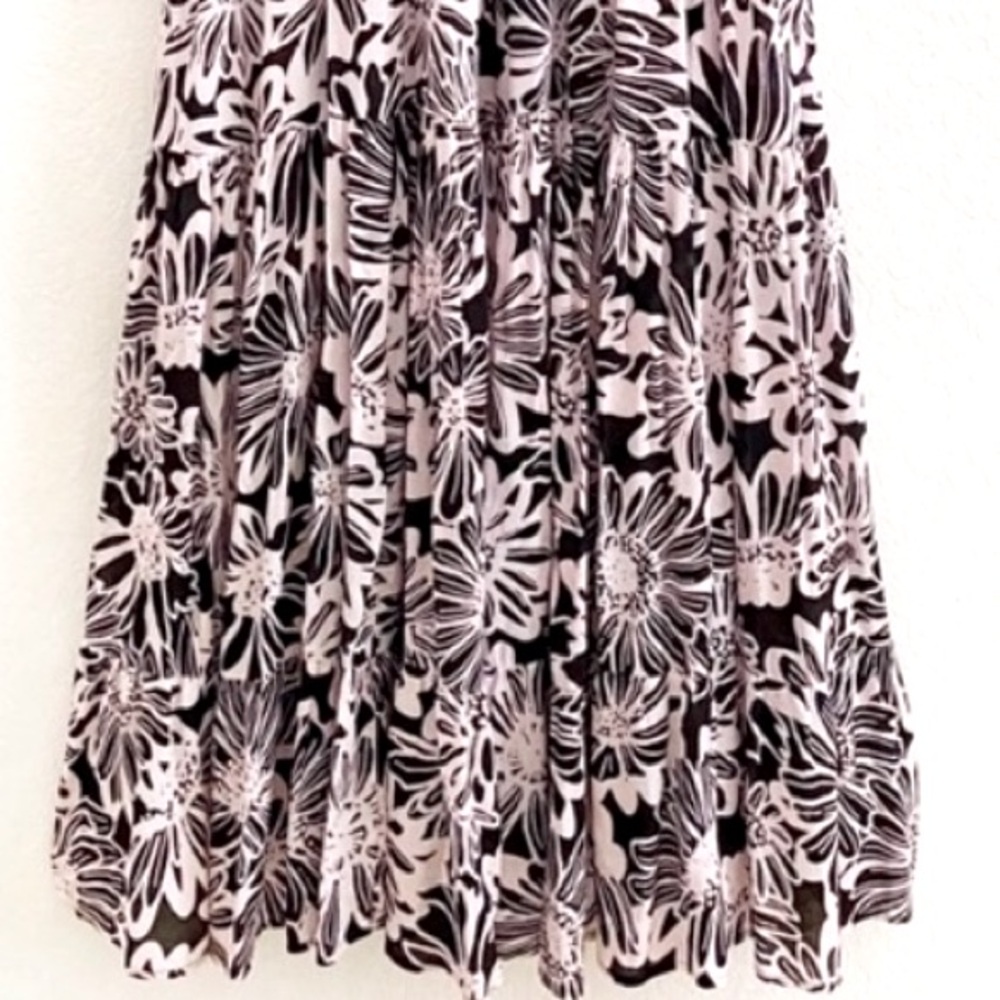 Free People Tiers For You Maxi Dress XS Washed Black Combo Boho Lace - Picture 13 of 13